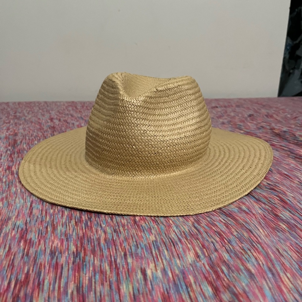 Stylish Tan Straw Hat